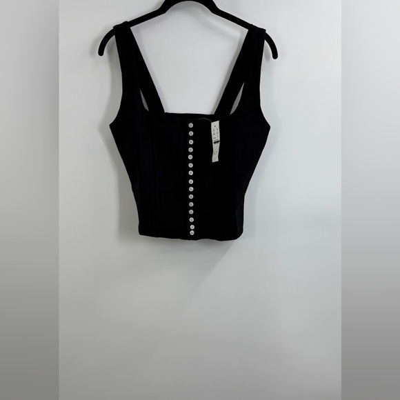 J.Crew Corset top in stretch ponte - Picture 5 of 6